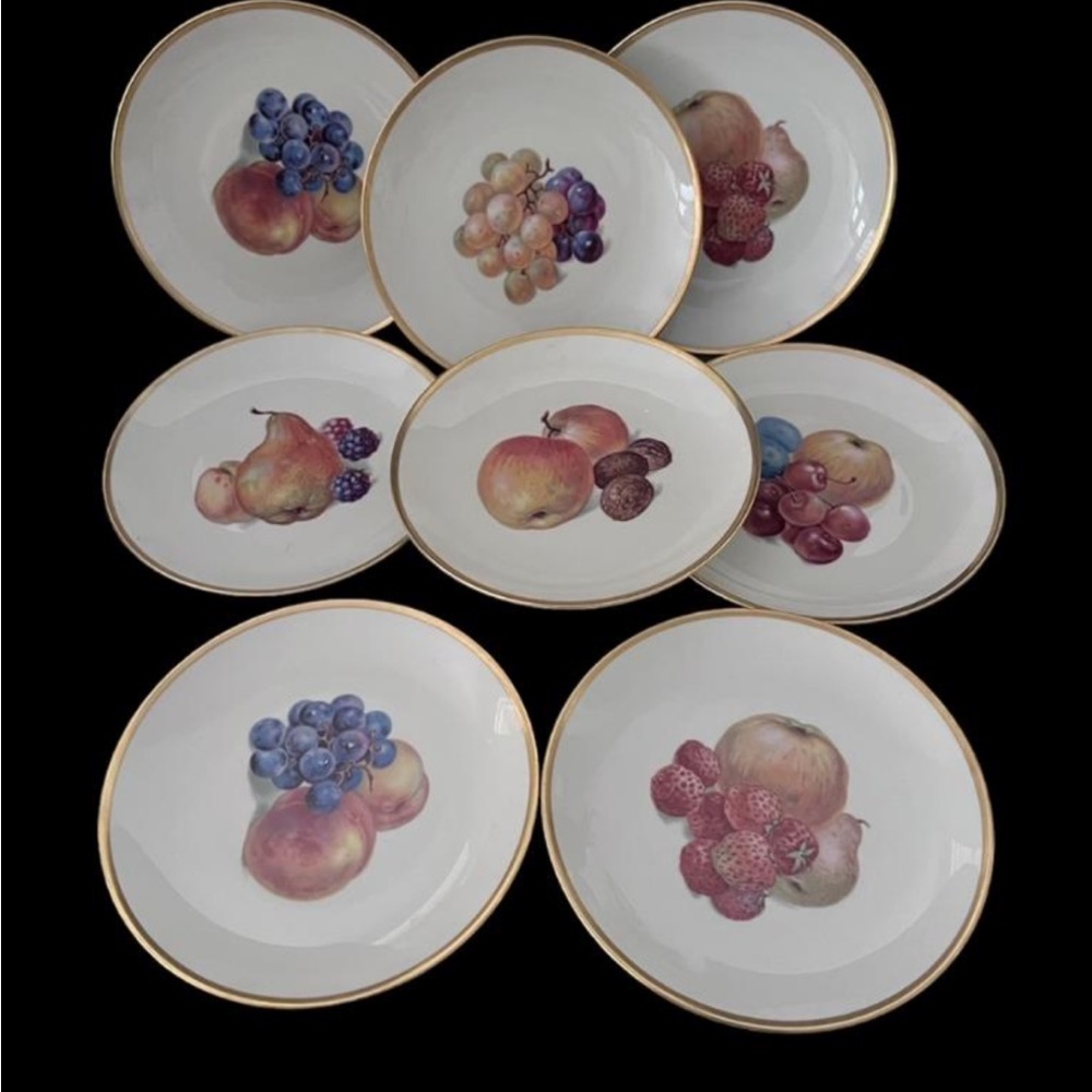 Vintage Thomas Ivory Plates